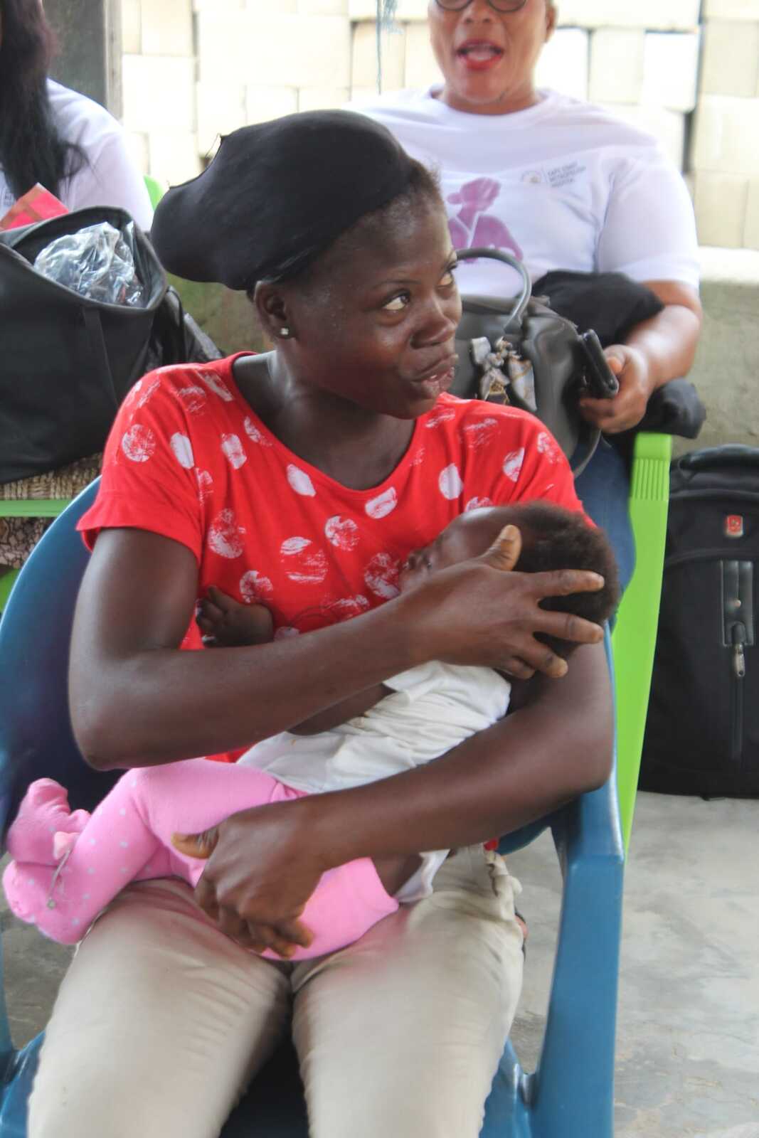 Mothers and babies at PROaid Africa wellness workshop